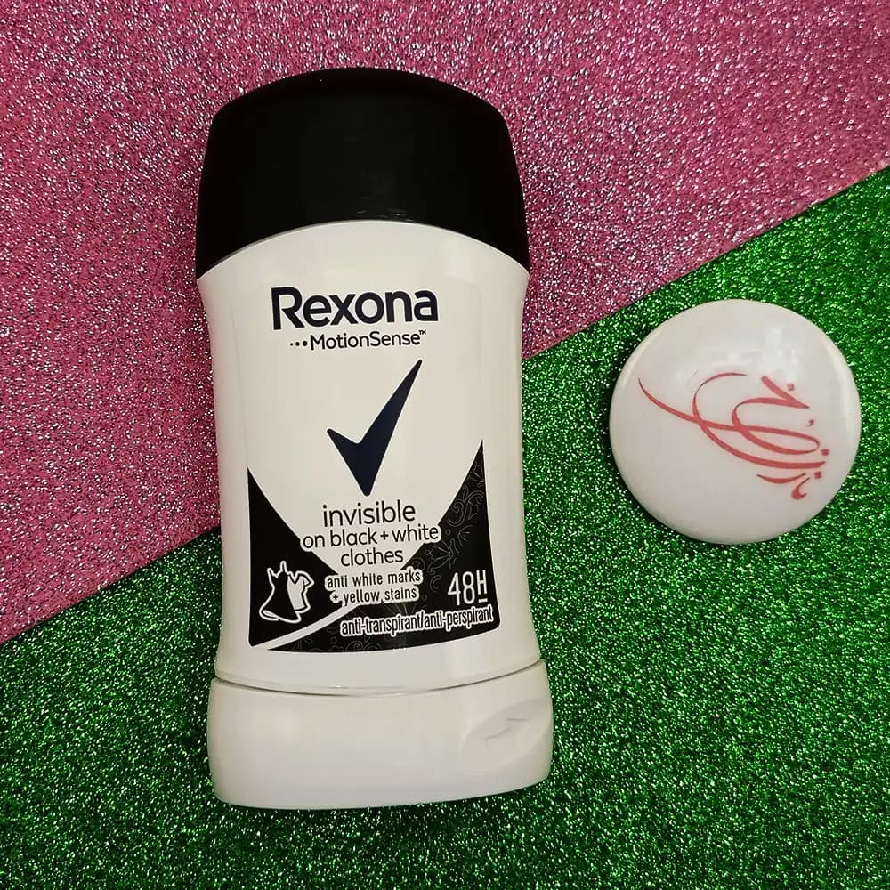مام صابونی زنانه رکسونا Rexona مدل BLACK+WHITE حجم 40 میلی لیتر