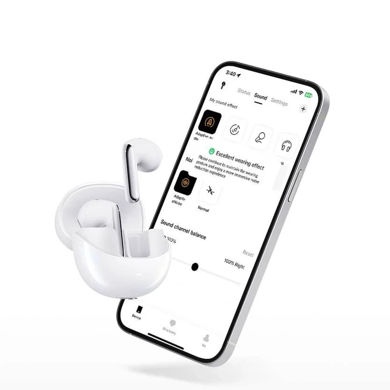 ایرفون بی سیم QCY مدل AilyBuds Pro Plus – آبی (گارانتی شش ماهه شرکتی) — تصویر ۱۱