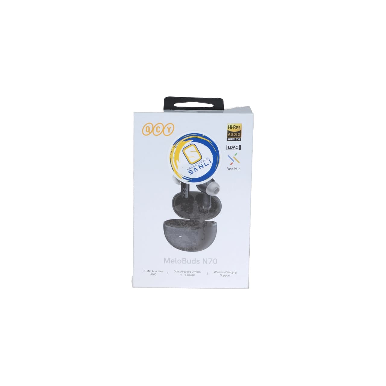 ایرفون بی سیم QCY مدل Melobuds N70 – مشکی (گارانتی شش ماهه شرکتی) — تصویر ۹