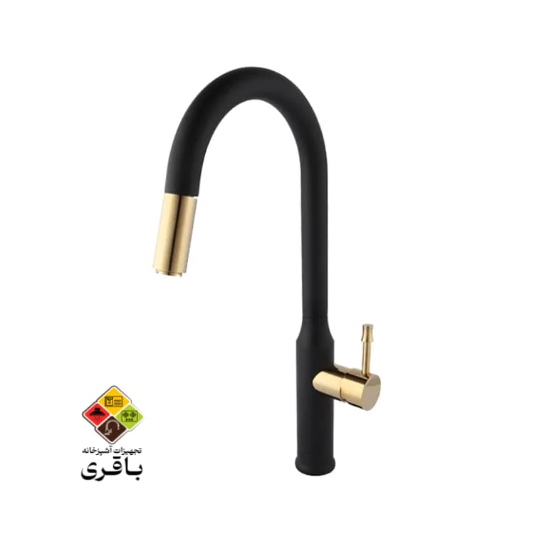 شیر ظرفشویی شاوری راسان مدل کارمن مشکی
