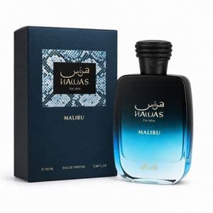 ادوپرفیوم مردانه رصاصی مدل هوس مالیبو حجم 100 میلی‌لیتر — تصویر ۲