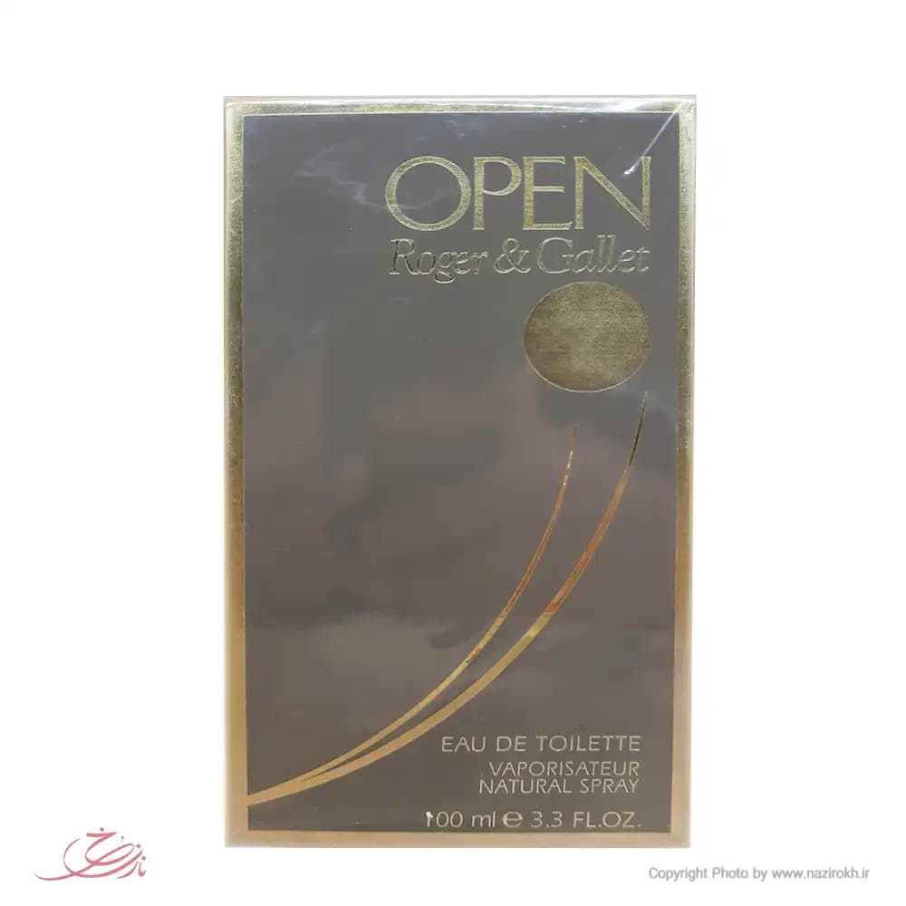 ادوتویلت مردانه اوپن Roger & Gallet Open مردانه اصل حجم 100 میلی لیتری