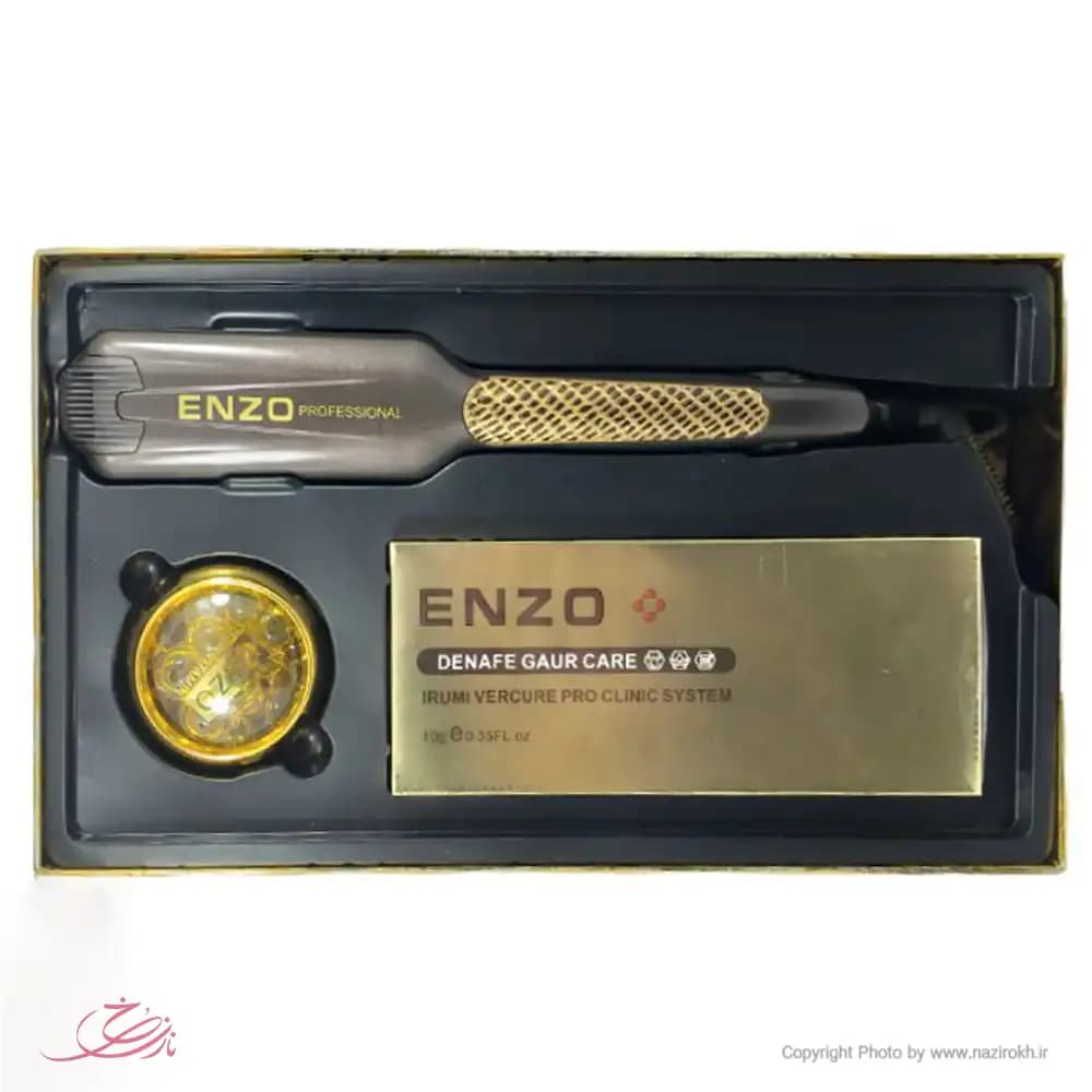 اتو مو انزو پروفیشینال ENZO PROFESSIONAL مخصوص کراتین مدل EN-3855 — تصویر ۳