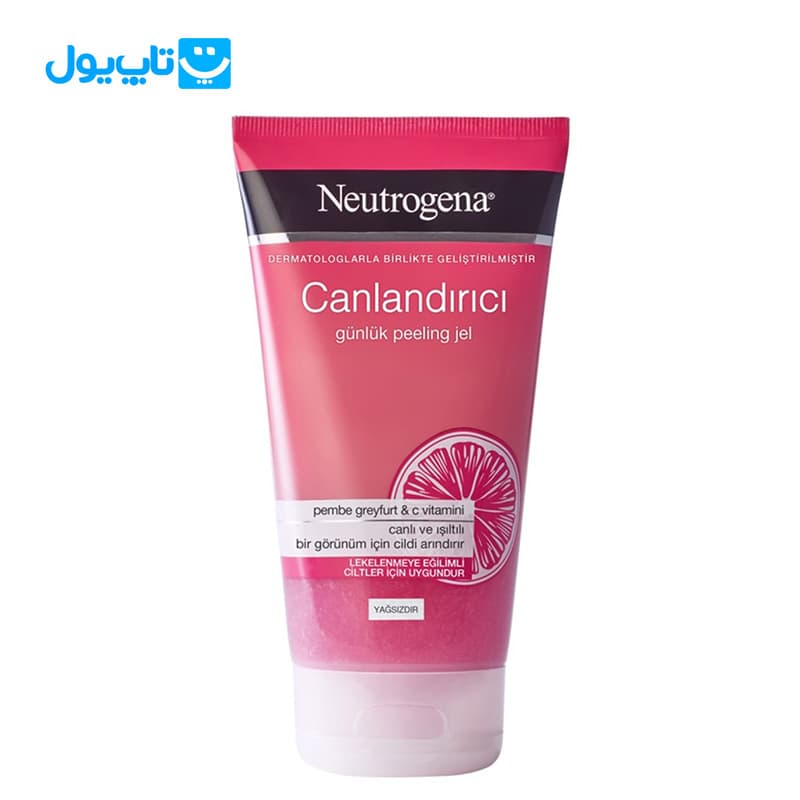 اسکراب لایه بردار نوتروژینا Neutrogena مدل Canlandirici گریپ فروت حجم 150 میلی‌لیتر — تصویر ۳