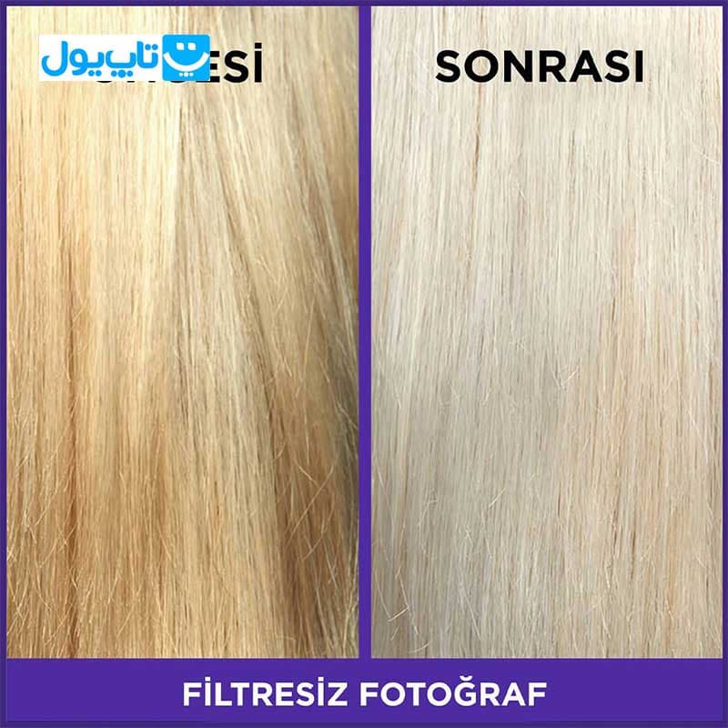 ماسک مو بنفش ضد زردی لورآل loreal مدل Color Vive حجم 150 میلی‌لیتر — تصویر ۱۱