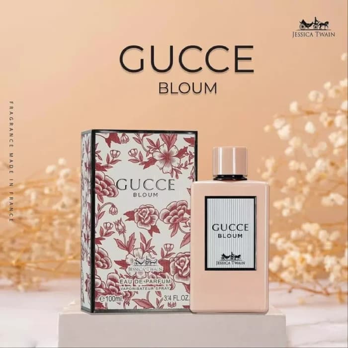 ادکلن زنانه گوچی بلوم 100ml جسیکا توین Jessica Twain Gucce Bloom — تصویر ۳