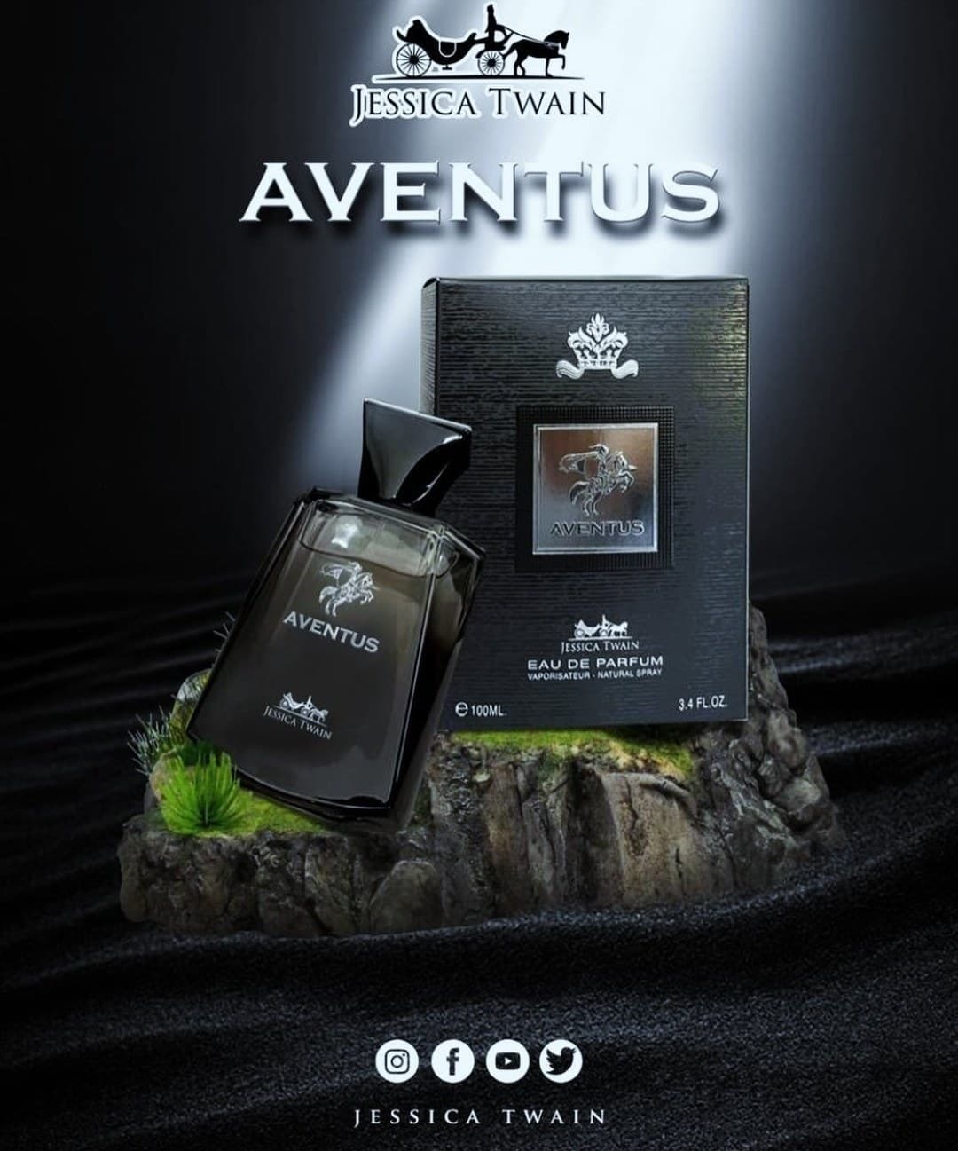 عطر ادکلن کرید اونتوس 100 میل جسیکا توین jessica twain aventus — تصویر ۳