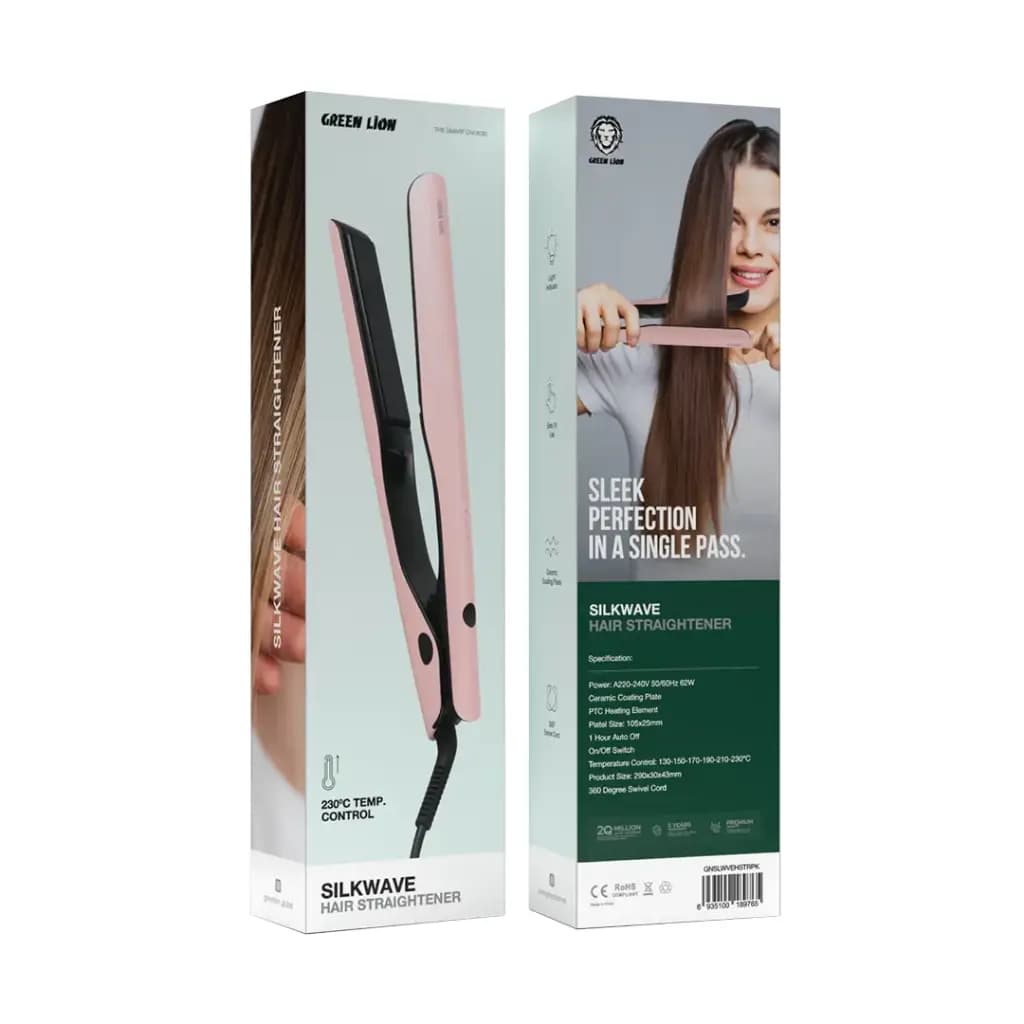 اتو مو گرین لاین Green Lion Silkwave Hair Straightener — تصویر ۳