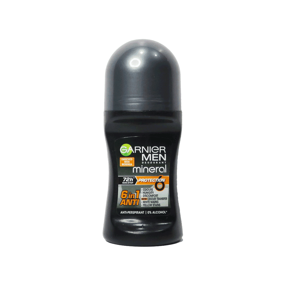 مام رول مردانه گارنیر مدل 72h Protection 6in1 — تصویر ۲