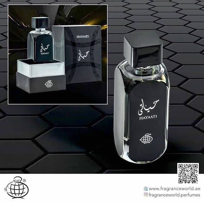 عطر ادکلن فراگرنس ورد حیاتی مشکی Fragrance World Hayaati