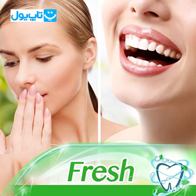 خمیر دندان سانینو sanino مدل Fresh حجم 100 میلی لیتر — تصویر ۹