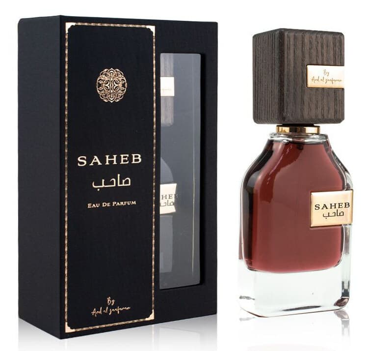 عطر ادکلن عربی صاحب قهوه ای ارض الزعفران Saheb Ard Al Zaafaran