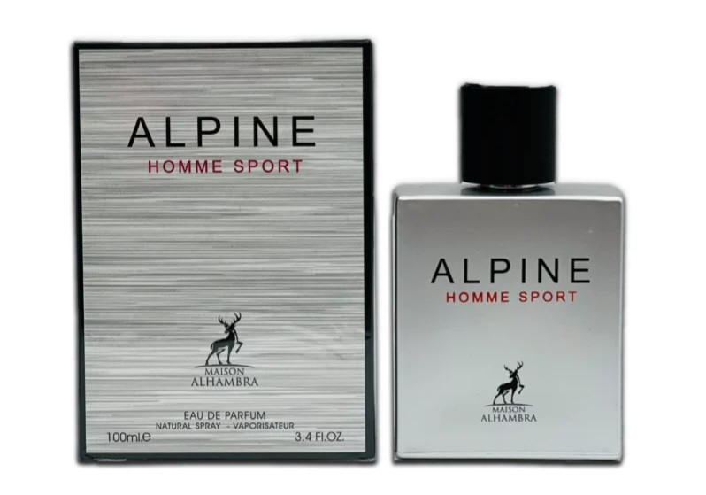 ادکلن مردانه شنل الور هوم اسپرت 100ml الحمبرا Alhambra ALPINE HOMME SPORT