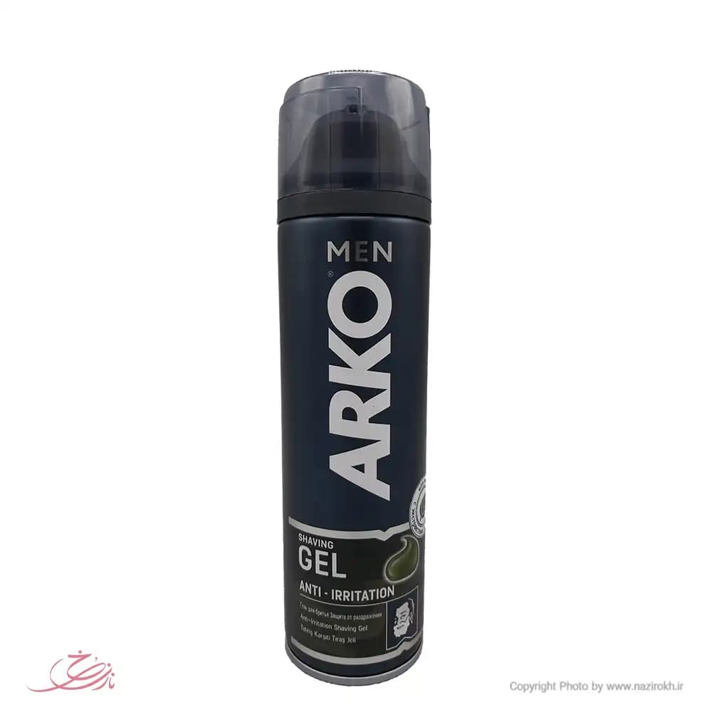 ژل اصلاح آرکو من مدل ANTI IRRITATION حجم 200 میلی لیتر