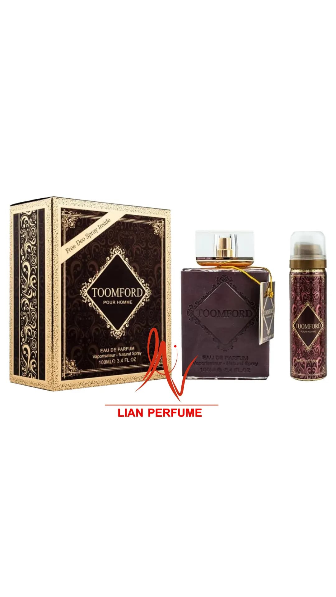 عطر ادکلن مردانه فراگرنس ورد تام فورد پور هوم (Fragrance World TOOMFORD Pour Homme)
