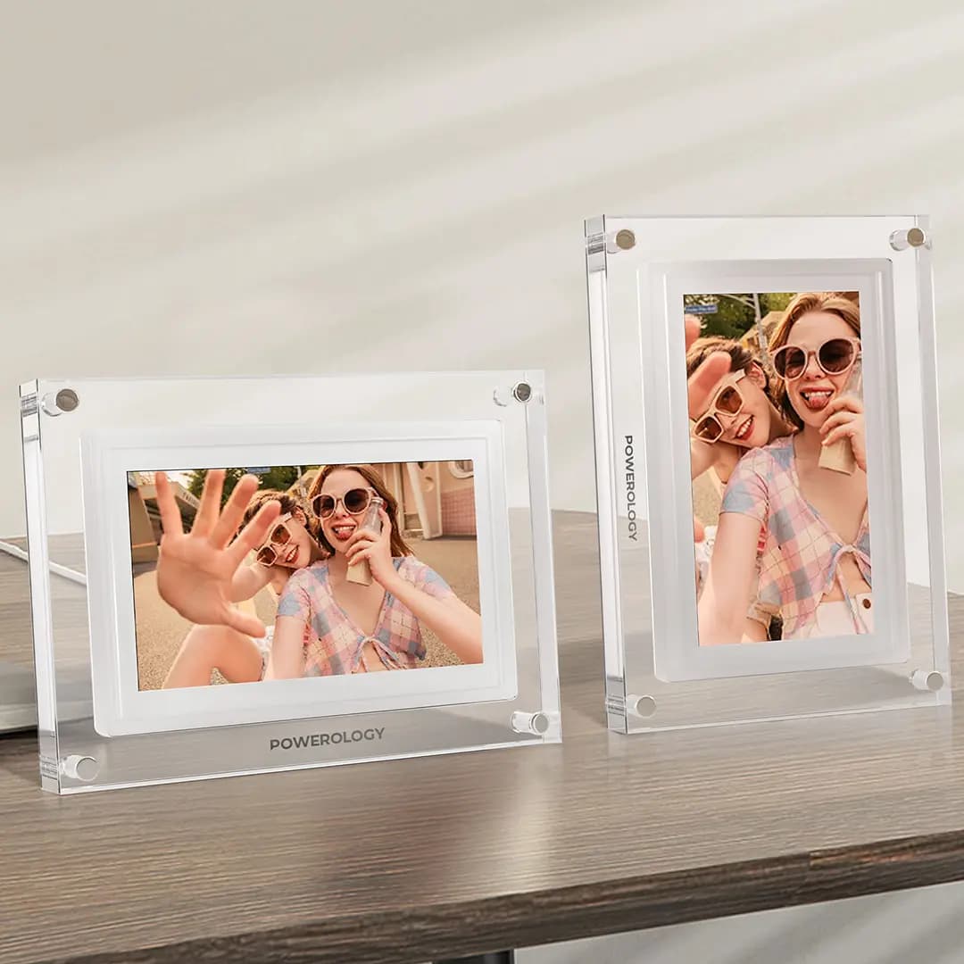 قاب عکس دیجیتال پاورولوژی Powerology 7 Smart Frame Digital Photo Display — تصویر ۵