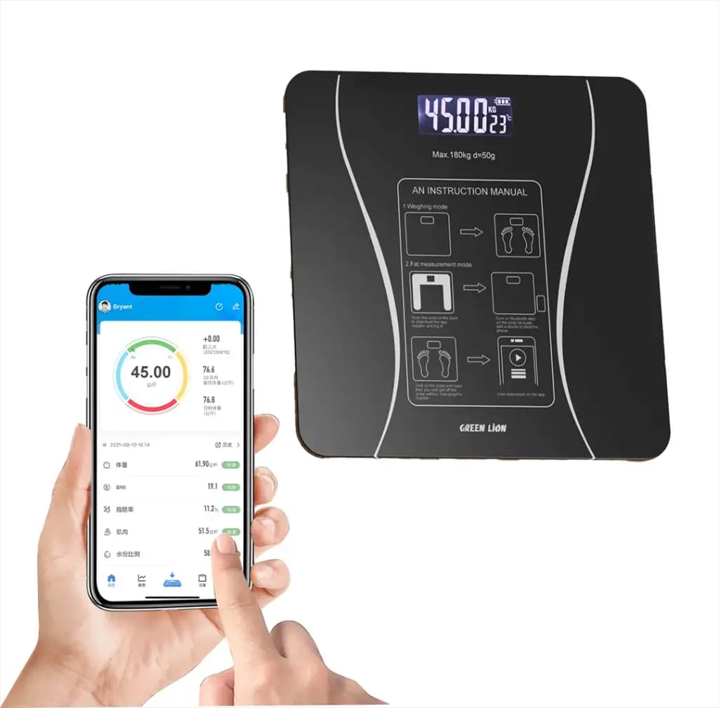 ترازو هوشمند گرین لاین Green Lion Smart Body Scale Lite — تصویر ۶