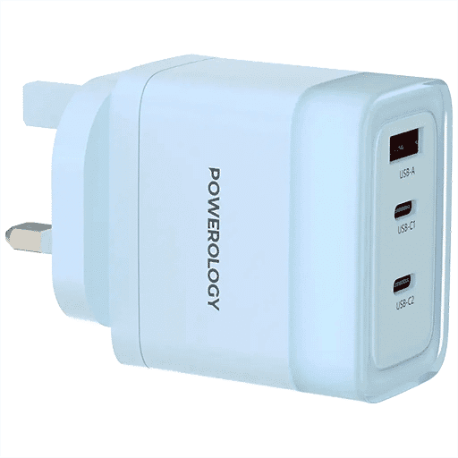 آداپتور شارژر پاورولوژی Powerology Lunex Series Fast Charging Adapter PD 65W
