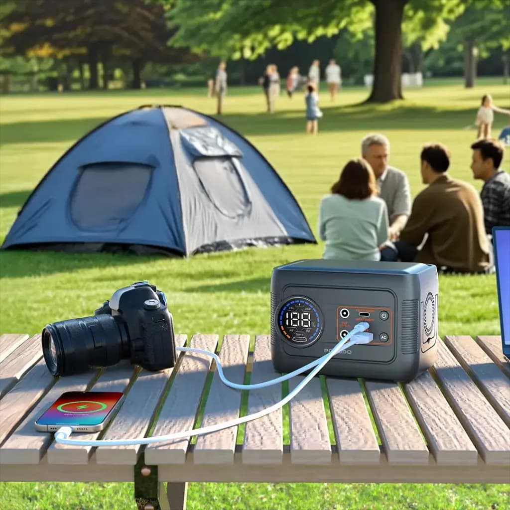 پاور استیشن پرودو Porodo 150W Forcebase Portable Power Station — تصویر ۵