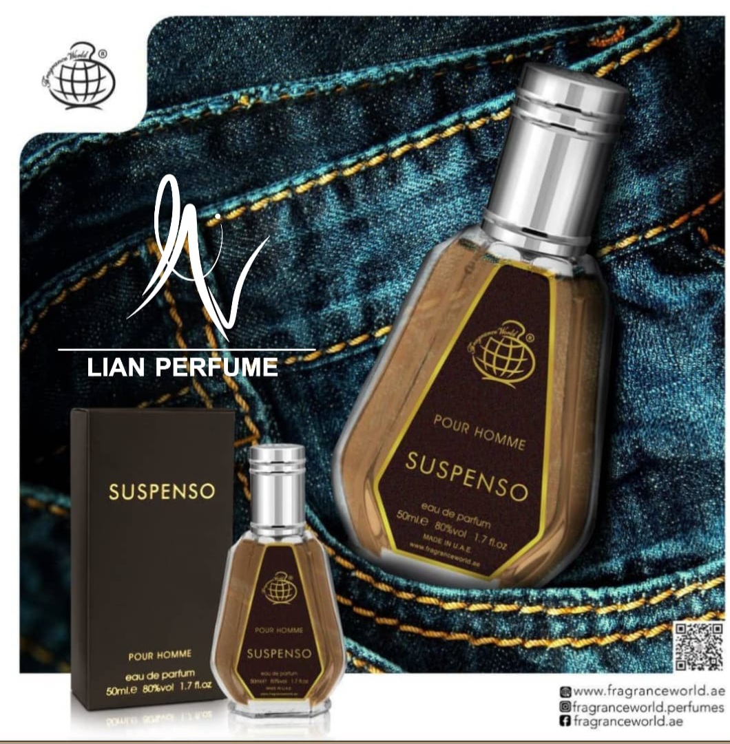 عطر ادکلن مردانه دی اند جی 50 میل اینتنسو فراگرنس ورد سوسپنسو پور هوم Fragrance World Suspenso Pour Homme 50m — تصویر ۳