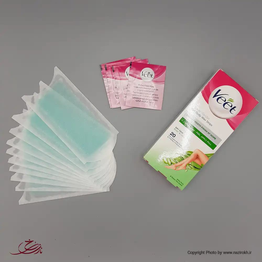 نوار موبر ویت veet مخصوص پوست خشک 20 عددی — تصویر ۵