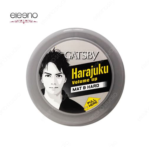 واکس مو طوسی گتسبی Gatsby Wax Harajuku Mat Hard — تصویر ۸