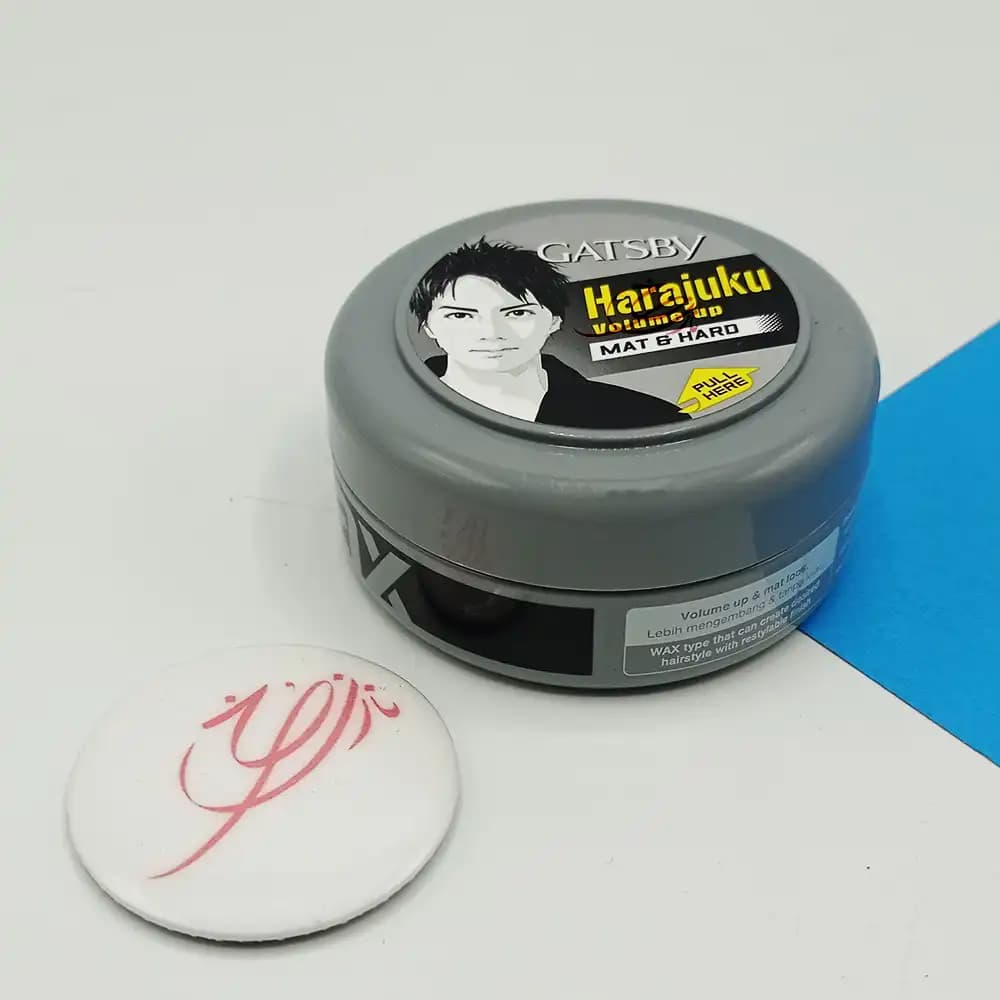 واکس مو طوسی گتسبی Gatsby Wax Harajuku Mat Hard — تصویر ۲