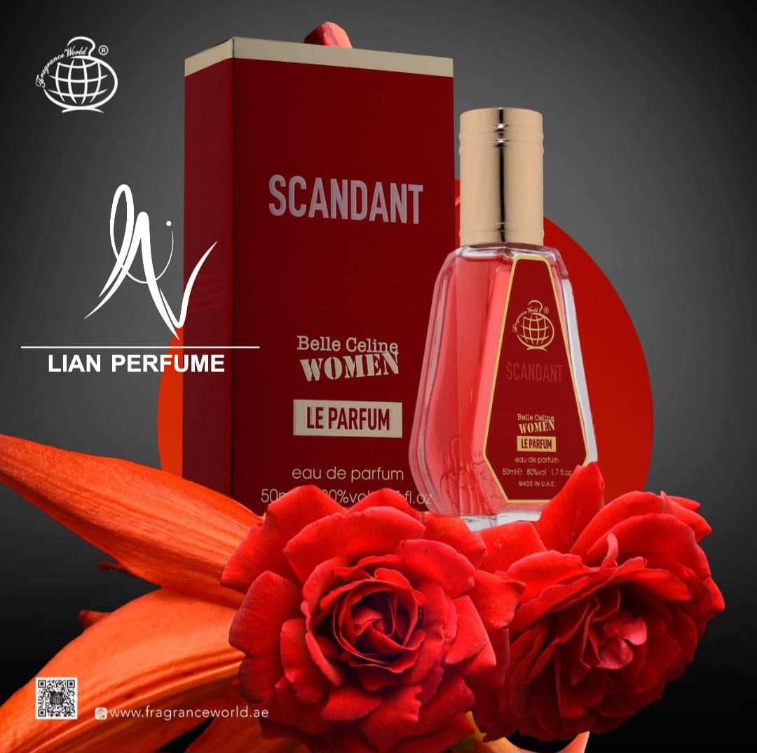 عطر ادکلن 50 میل سو اسکندل پرفیوم ژان پل گوتیه مدل اسکندانت بله سلین له پرفیوم شرکت فراگرنس ورد امارات fragrance world 50ml scandant belle celine women le parfum