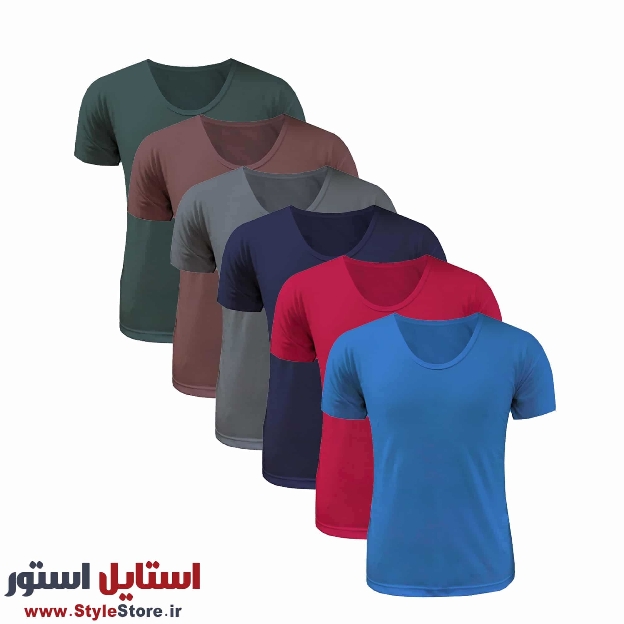 زیرپوش آستین دار مردانه نیکو رنگ تیره پک 6 عددی (دورو/ضخیم) — تصویر ۵