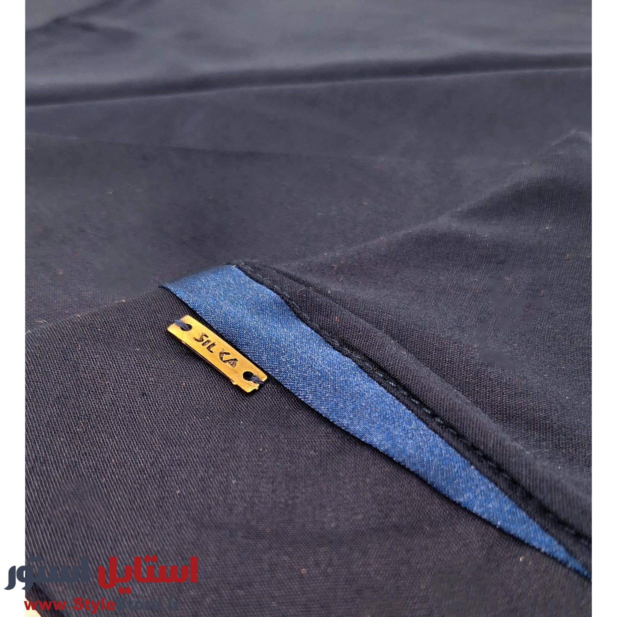 مقنعه تل دار سیلکا مدل بروجرد کد SI-90 — تصویر ۱۱
