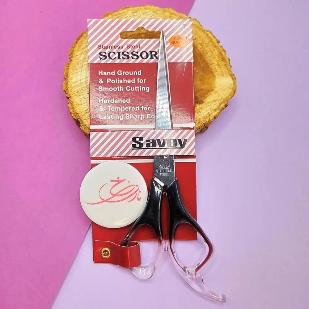 قیچی اصلاح ساوای SAVOY سایز 7 اینچی — تصویر ۲