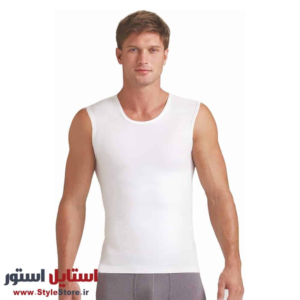 زیرپوش آستین حلقه ای مردانه حریر تن پوش کد 1112