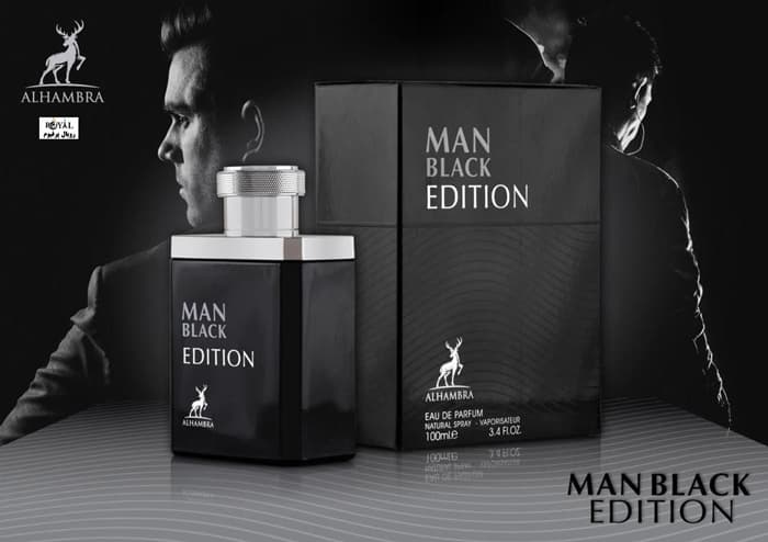 ادکلن مون بلان لجند 100 میل الحمبرا من بلک ادیشن Alhambra Man Black Edition — تصویر ۳