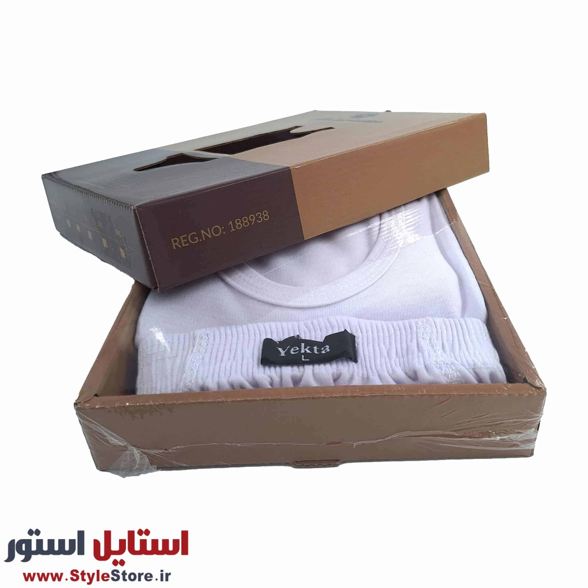 ست شورت و زیرپوش رکابی مردانه یکتا کد 1102 — تصویر ۱۱