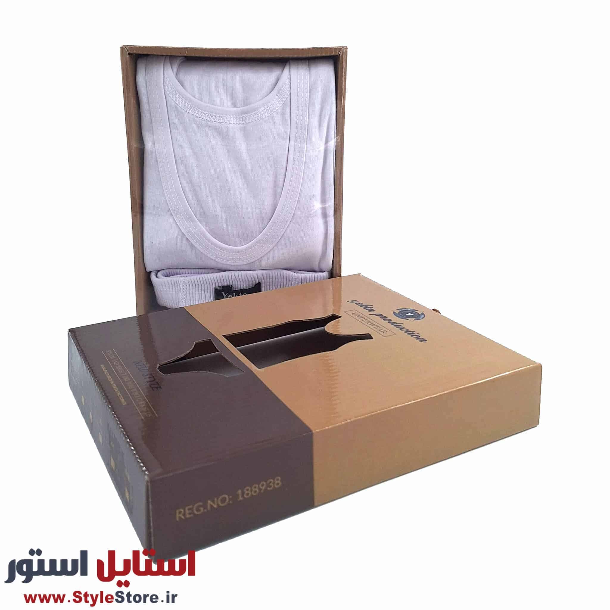ست شورت و زیرپوش رکابی مردانه یکتا کد 1102 — تصویر ۸