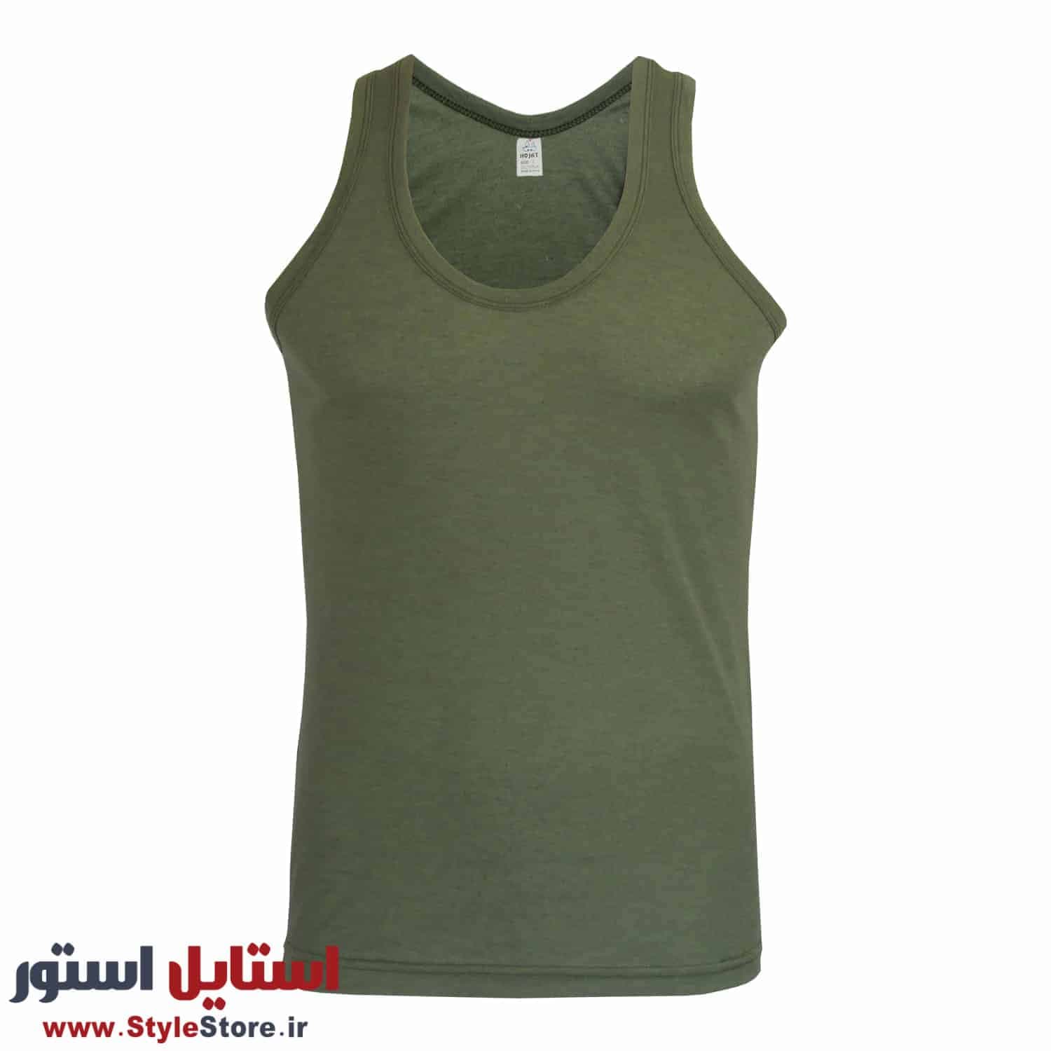 زیرپوش رکابی مردانه رنگی حجت کد Ves-20339 رنگ سدری