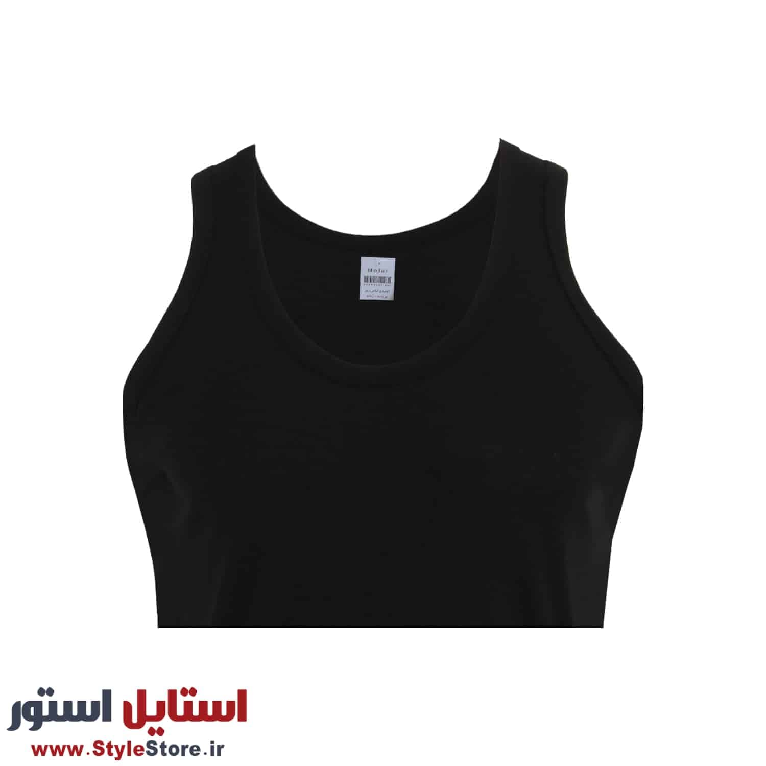 زیرپوش رکابی مشکی مردانه حجت کد Ves-20370 — تصویر ۹