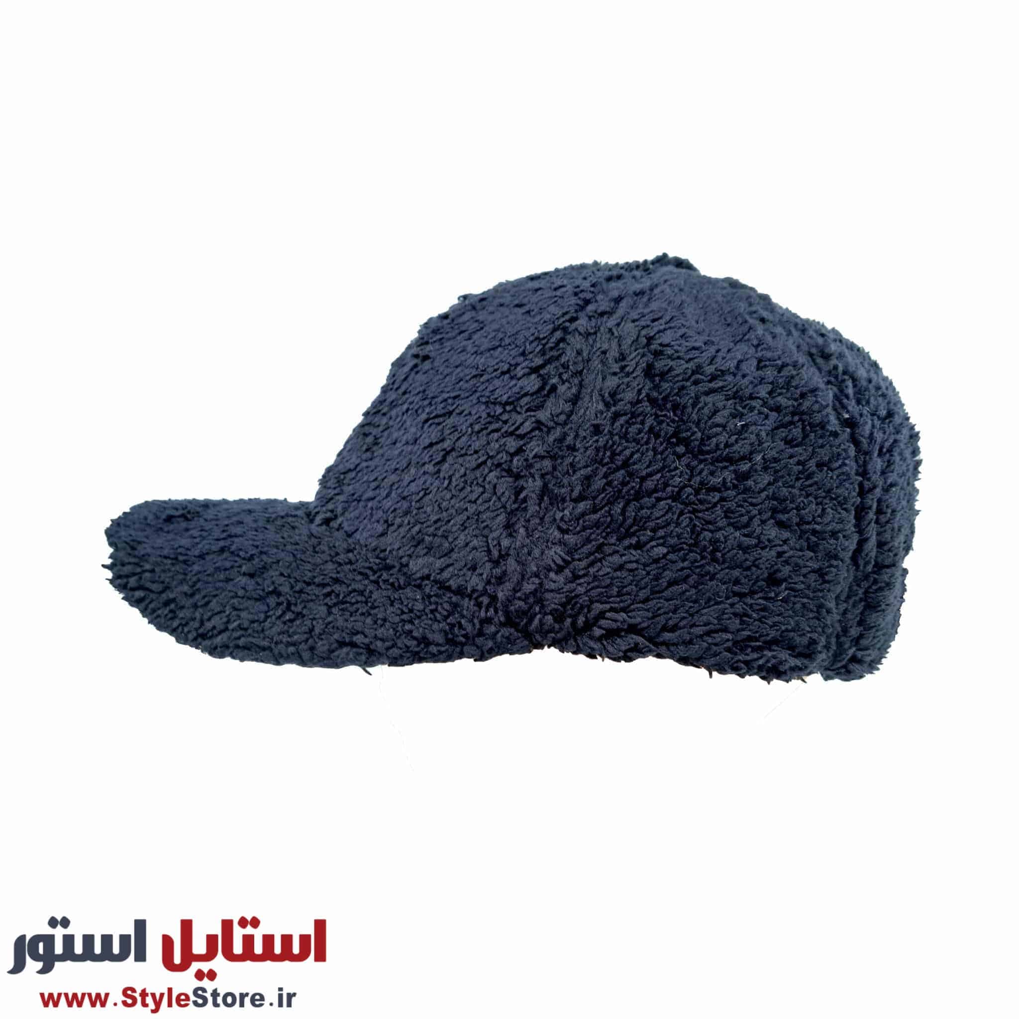 کلاه کپ تدی پشمی کد 1065 — تصویر ۳