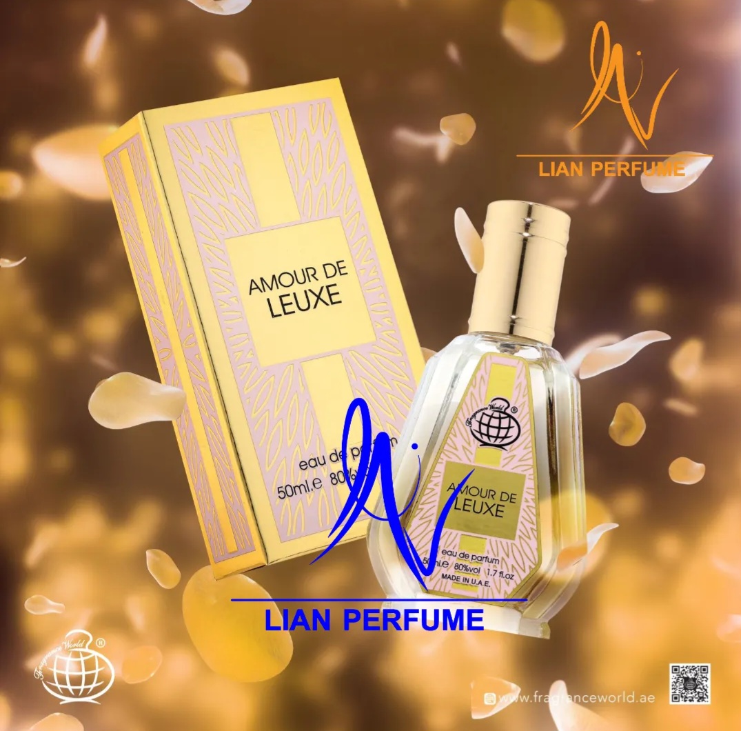 عطر ادکلن لالیک لامور ۵۰ میل فراگرنس ورد Fragrance World amour de leuxe — تصویر ۳