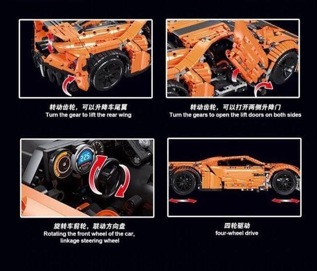 لگو تکنیک مدل فورد جی تی FORD GT — تصویر ۵