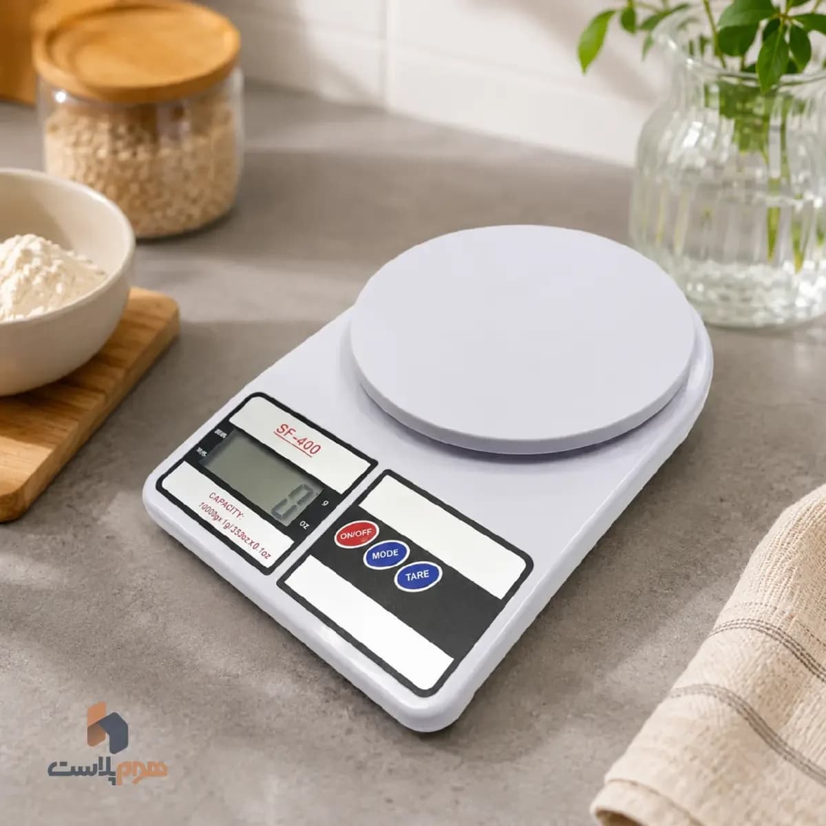 ترازو آشپزخانه پلاستیکی — تصویر ۲
