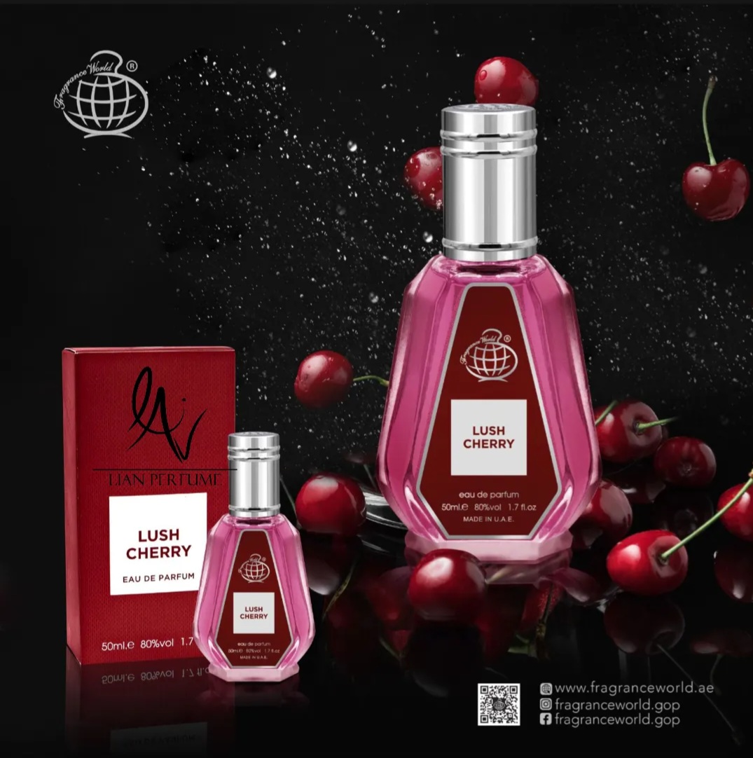 عطر ادکلن لاست چری تامفورد فراگرنس ورد 50 میل لوش چری lush cherry Fragrance World