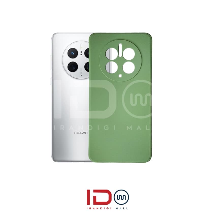 قاب سیلیکونی گوشی هواوی مدل HUAWEI Mate 50 Pro رنگ سبز
