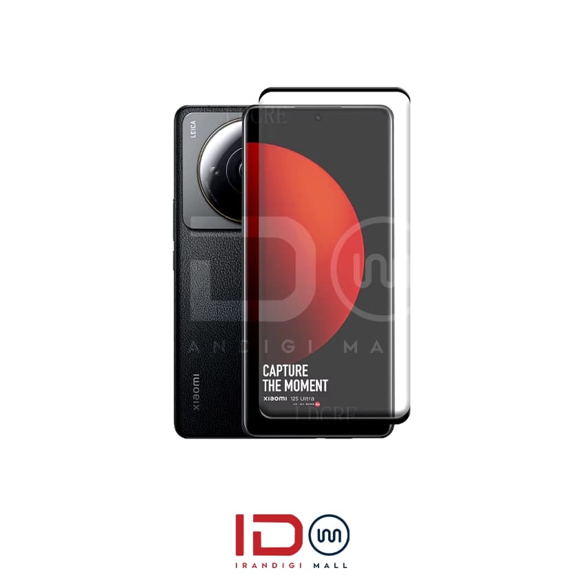 گلس شیشه ای تمام صفحه گوشی شیائومی مدل XIAOMI 12S Ultra برند رد لیبل