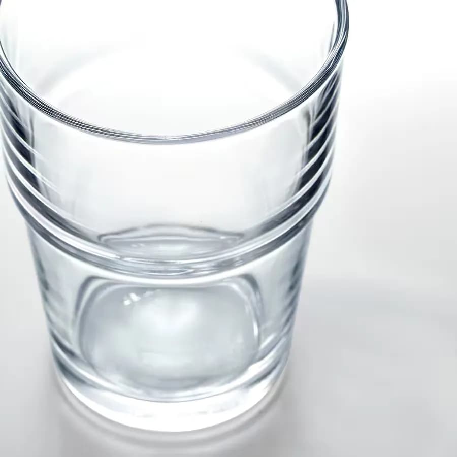 لیوان شیشهای شفاف ایکیا REKO، بسته 6 عددی، 170 سیسی — تصویر ۵
