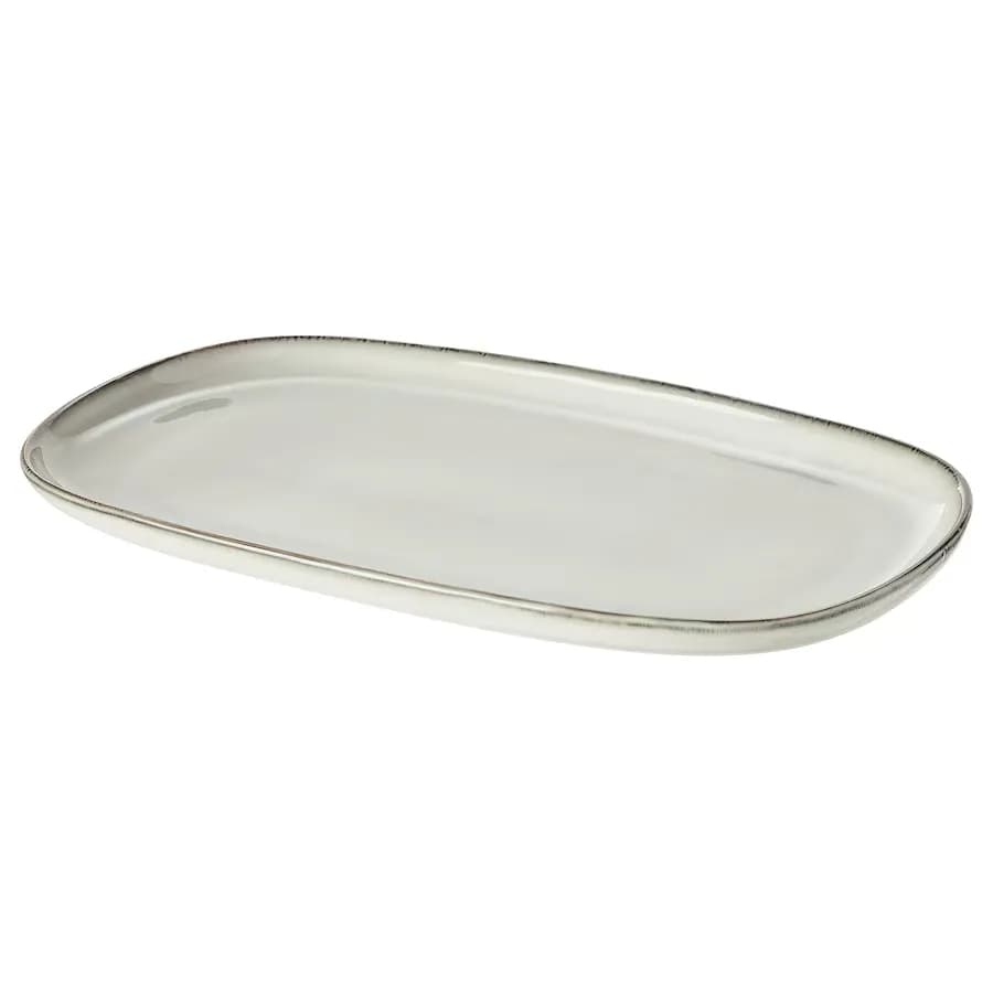 دیس خاکستری ایکیا GLADELIG سایز 31×19 سانتی‌متر