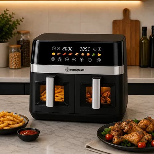 سرخ کن بدون روغن وستینگ هاوس مدل WKAFKB9203BK ظرفیت 11 لیتری — تصویر ۲