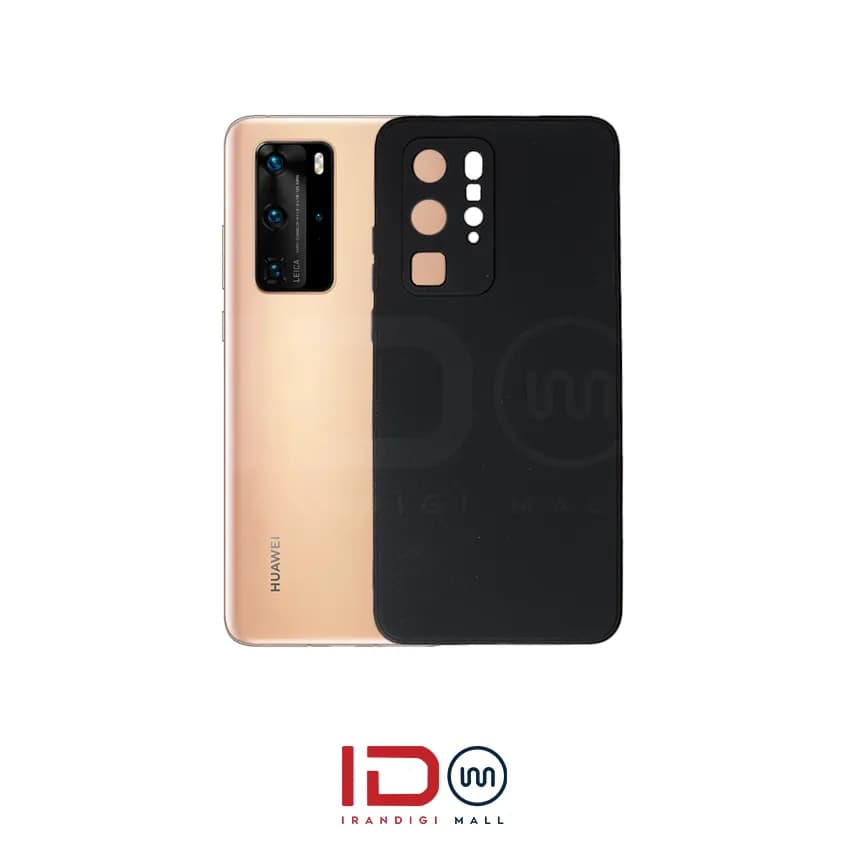 قاب سیلیکونی گوشی هواوی HUAWEI P40 Pro رنگ مشکی — تصویر ۲