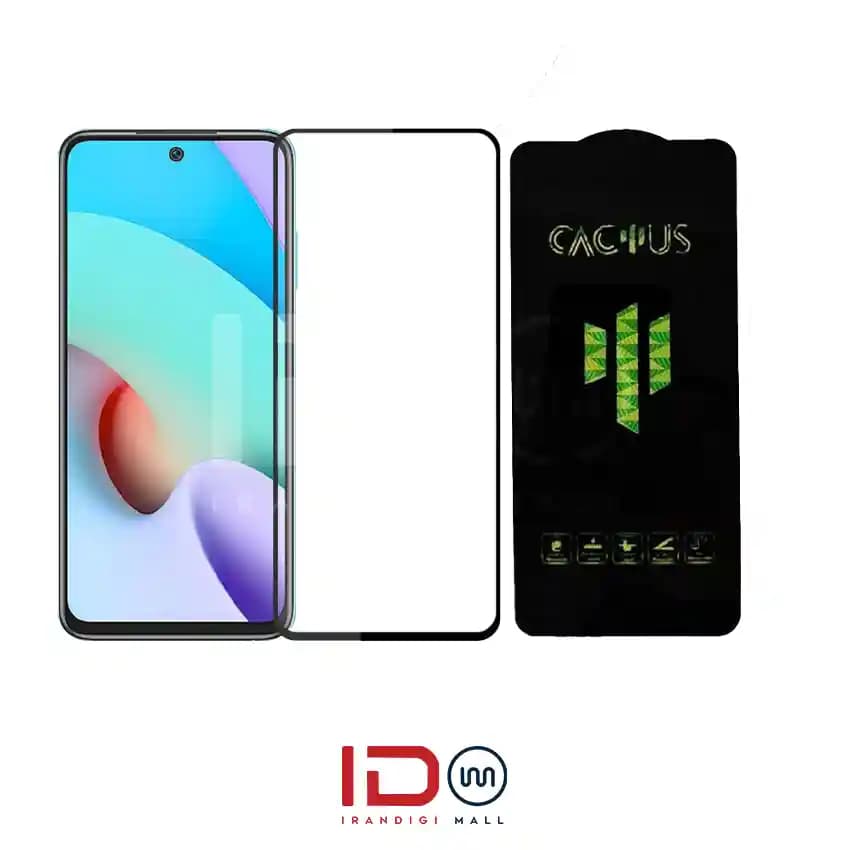 گلس شیشه ای تمام صفحه و فول چسب کاکتوس گوشی موبایل مدل شیائومی XIAOMI 12T