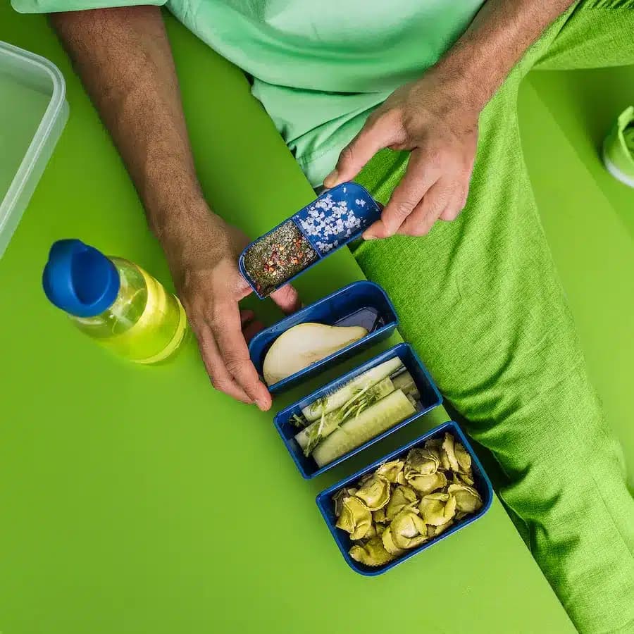 بطری آب ایکیا مدل IKEA 365+ آبی تیره ۰.۵ لیتر — تصویر ۴